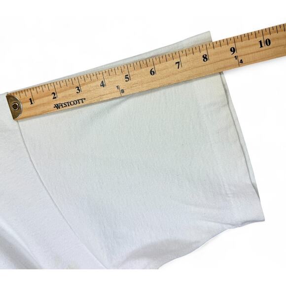 Vintage 90s Thurgood Marshall Tribute T Shirt Adult XL White Single Stitch - Picture 14 of 16